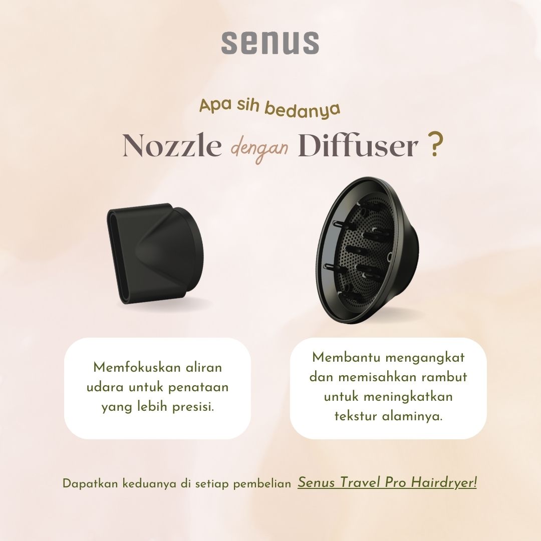 Senus Pro Travel Hairdryer - Image 7