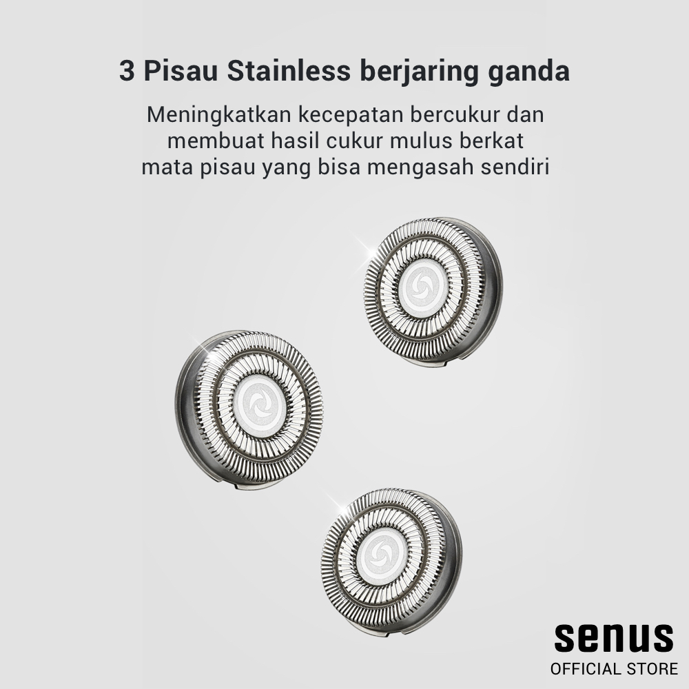 Senus Electric Travel Shaver - Image 4