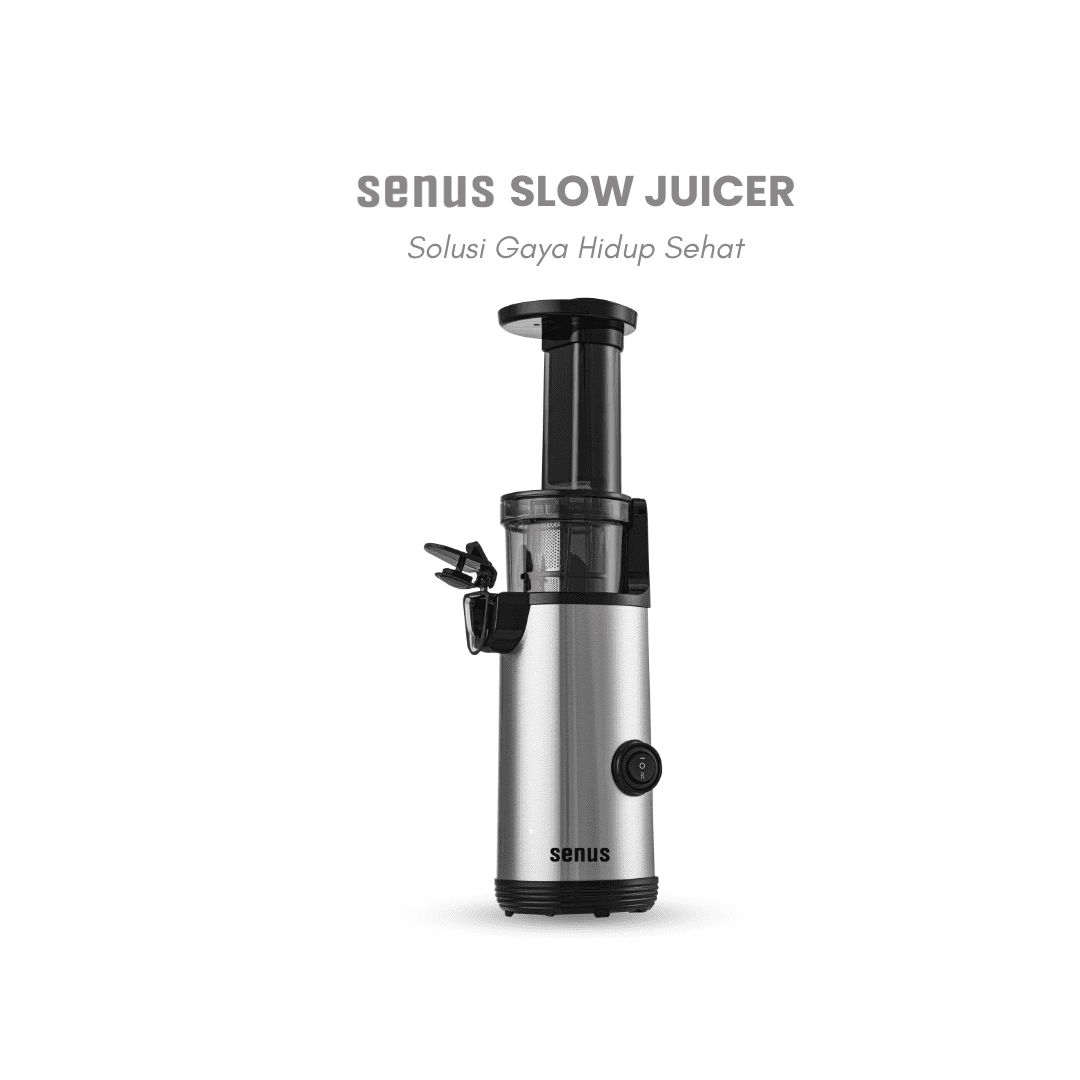 SENUS Slow Juicer - Juicer Rekomendasi Ukuran Mini dan Compact di Dapur